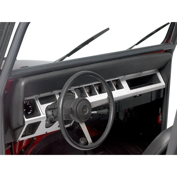 Warrior Products Dash Panel Overlays for 87-95 Jeep Wrangler YJ