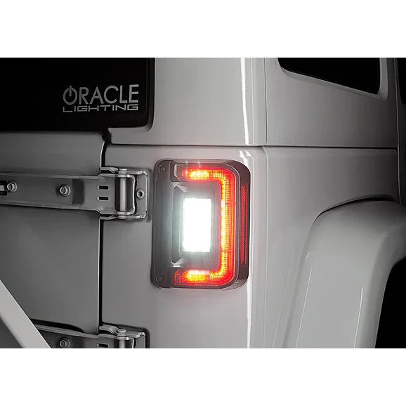 Load image into Gallery viewer, Oracle Lighting 5891-504-T Flush Mount Tail Lights for 07-18 Jeep Wrangler JK
