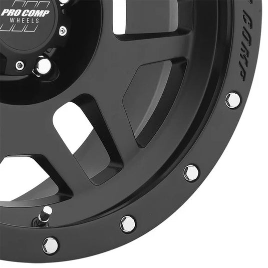 Pro Comp Phaser Series 41 in Black for 07-24 Jeep Wrangler JL, JK & Gladiator JT