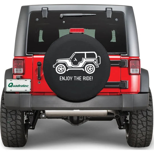 Quadratec Enjoy The Ride Tire Cover