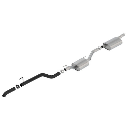 Borla Touring T-304 Stainless Steel Catback Exhaust System for 20-24 Jeep Gladiator JT