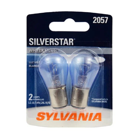 Sylvania 2057ST.BP2 2057 SilverStar Mini Bulb 2 Pack