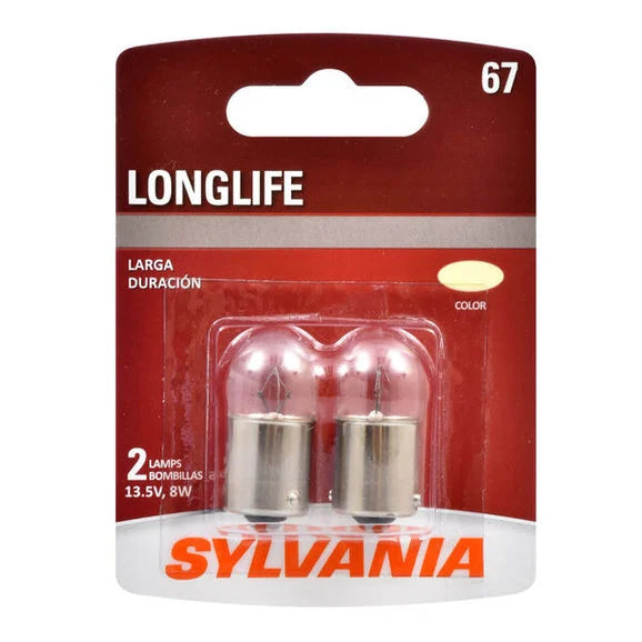 Load image into Gallery viewer, Sylvania 67LL.BP2 #67 Long Life Mini Bulb 2 Pack
