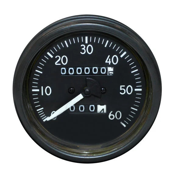 MD Juan CRP104 Speedometer Assembly (0-60) for 41-60 Jeep CJ-2A, CJ-3A & CJ-3B