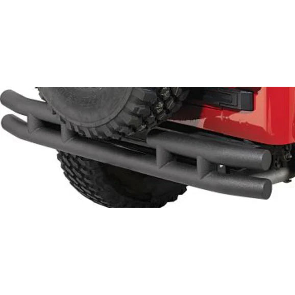 Load image into Gallery viewer, Quadratec QR3 Dual-Tube Rear Bumper for 55-86 Jeep CJ5 &amp; CJ7
