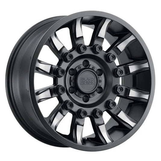 Black Rhino Hard Alloys Mission Wheel for 87-06 Jeep Wrangler YJ & TJ