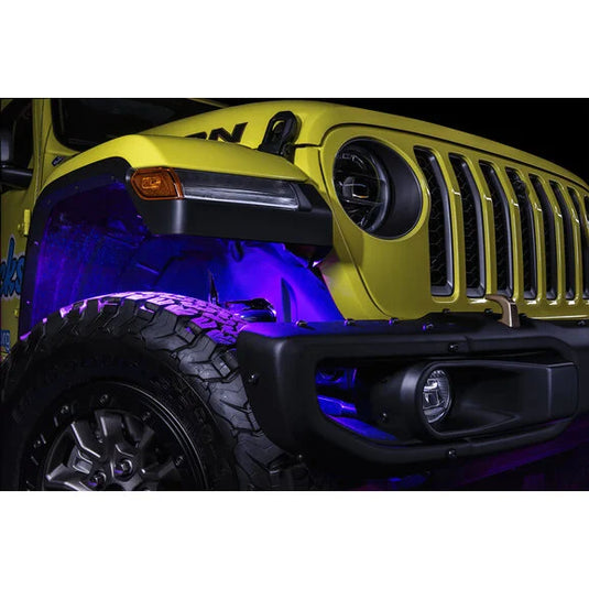 Oracle Lighting 5895-339-8 ColorSHIFT® RGB+W Underbody Wheel Well Rock Light Kit (8 PCS)