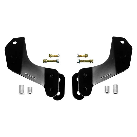 EVO Manufacturing EVO-3003B Front Overland Control Arm Drop Brackets for 18-24 Jeep Wrangler JL