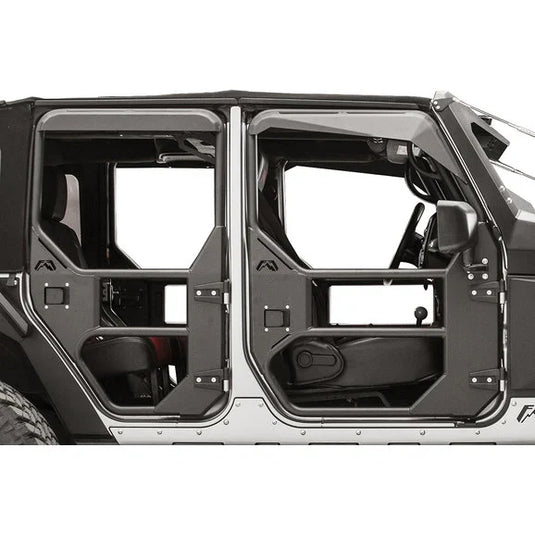 Fab Fours Full Tube Doors for 07-18 Jeep Wrangler JK