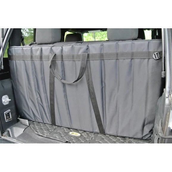 Load image into Gallery viewer, Bestop 42811-01 Window Storage Portfolio Bag for 07-18 Jeep Wrangler &amp; Wrangler Unlimited JK with Trektop Pro Soft Top
