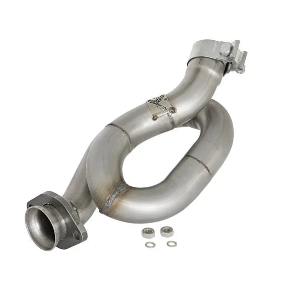 aFe Power 48-48021 Twisted Steel Loop Relocation Pipe for 12-18 Jeep Wrangler JK & Unlimited JK with 3.6L V6