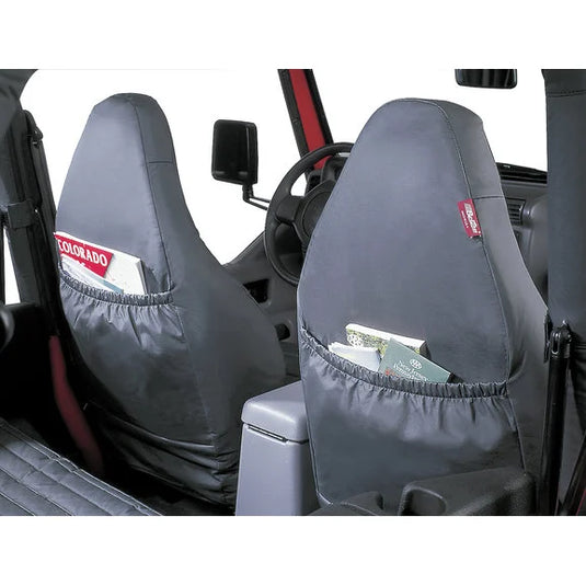 Bestop High Back Front Seat Covers in for 97-02 Jeep Wrangler TJ