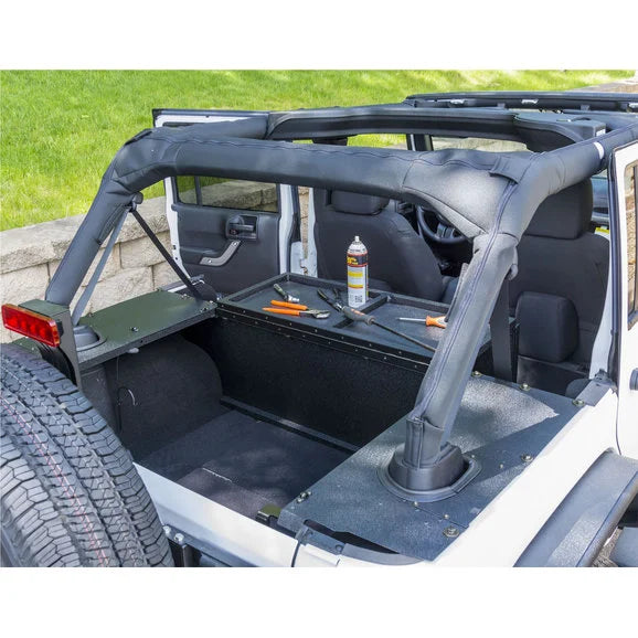 Load image into Gallery viewer, Aries Security Cargo Lid for 07-18 Jeep Wrangler JK Unlimited 4-Door
