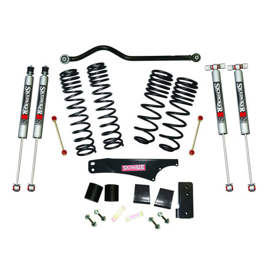 Skyjacker 3.5-4 Inch Dual Rate Long Travel Suspension System with Shocks for 2007-2018 Jeep Wrangler JK 2 Door