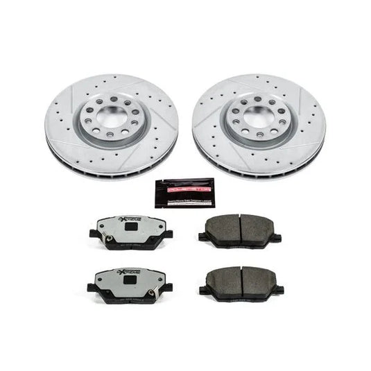 Power Stop K7299-36 Front Z36 Extreme Performance Truck & Tow Brake Kit for 15-20 Jeep Renegade BU