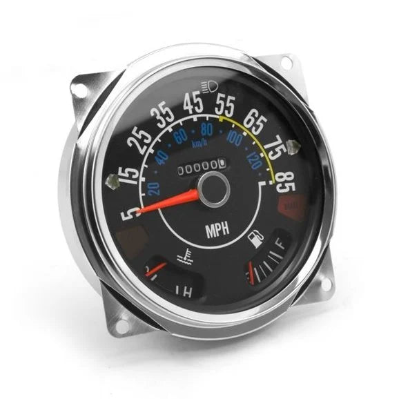 OMIX 17206.05 Speedometer Cluster (5-85 MPH) for 80-86 Jeep CJ-5, CJ-7 & CJ-8 Scrambler