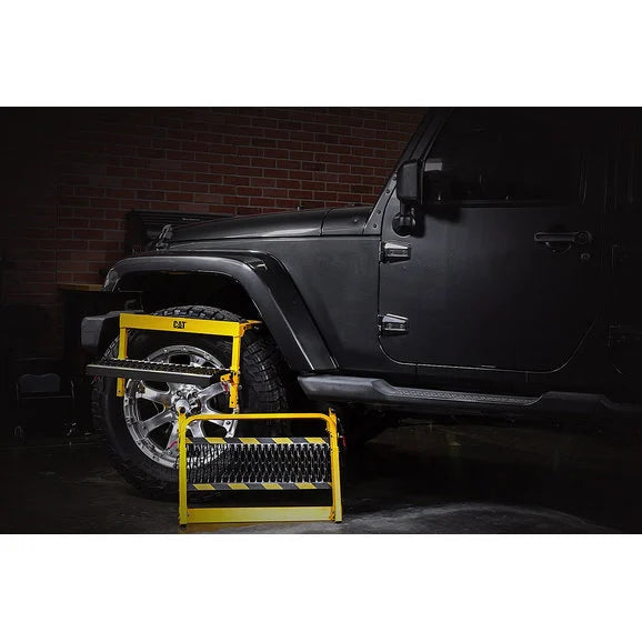 Load image into Gallery viewer, CAT® 980556 Tire Mounted Work Service Step for Jeeps, SUVs, Trucks
