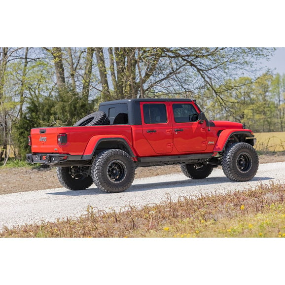 Load image into Gallery viewer, Rough Country 10650 Tubular Rear Bumper for 20-24 Jeep Gladiator JT
