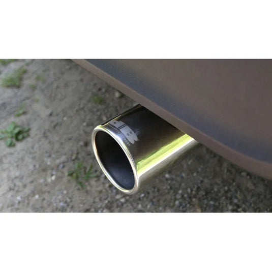 Corsa Performance 21016BLK dB Performance by Corsa Dual Rear Exit Axle Back Touring Exhaust for 18-24 Jeep Wrangler JL