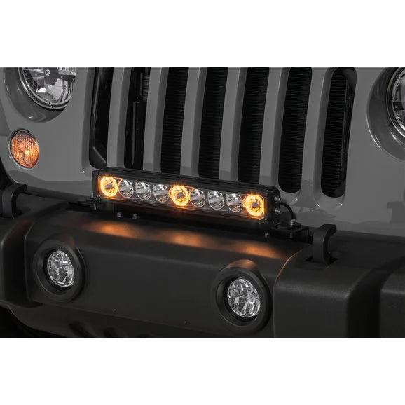 Load image into Gallery viewer, Quadratec J3 LED 17&quot; Light Bar with Amber Clearance Lights
