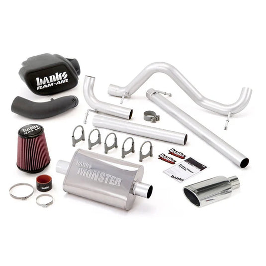 Banks Power Stinger Exhaust System for 07-11 Jeep Wrangler Unlimited JK 4 Door with 3.8L