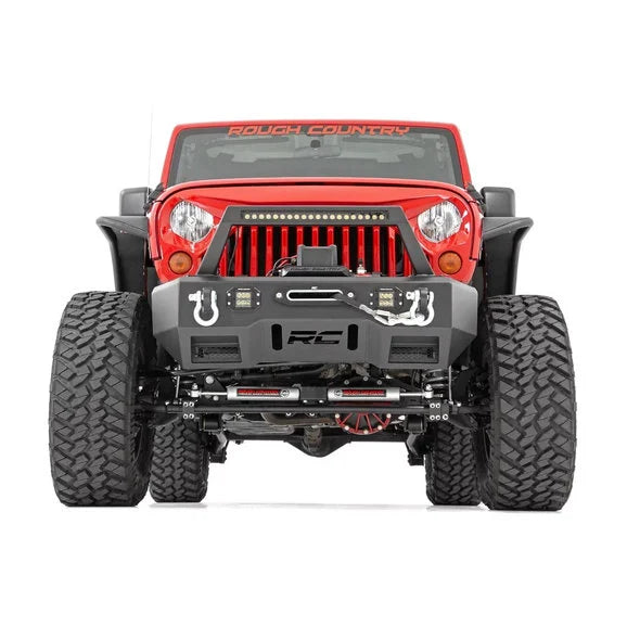 Load image into Gallery viewer, Rough Country 10531 Front Tubular Fender Flares for 07-18 Jeep Wrangler JK
