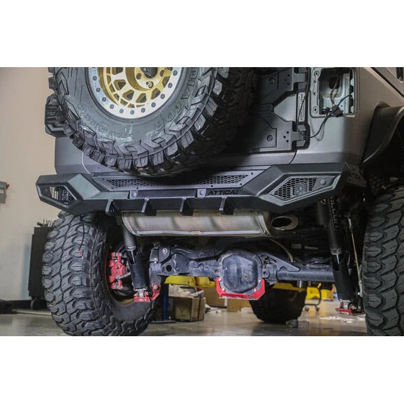 Load image into Gallery viewer, Attica 4x4 ATTJL01B111-BX Terra Series Rear Bumper for 18-24 Jeep Wrangler JL
