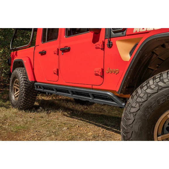 Load image into Gallery viewer, Rugged Ridge 11504.38 RRC Rocker Guards for 20-24 Jeep Gladiator JT
