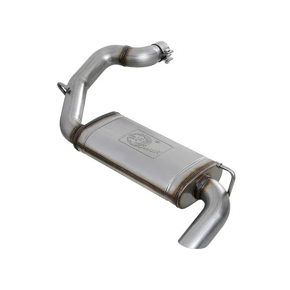 Load image into Gallery viewer, aFe Power 49-48080 Mach Force XP 3&quot; 409 Stainless Hi-Tuck Axle-Back Exhaust System for 18-24 Jeep Wrangler JL
