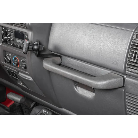 Quadratec Magnetic Grab Handle Phone Mount for 97-06 Jeep Wrangler TJ