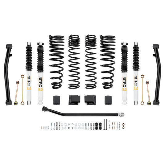 Quadratec Maximum Duty 3.5" Coil Spring Suspension Lift Kit for 20-22 Jeep Gladiator JT