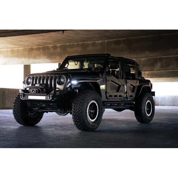 DV8 Offroad FDJL-07 Slim Fender Flares for 18-24 Jeep Wrangler JL