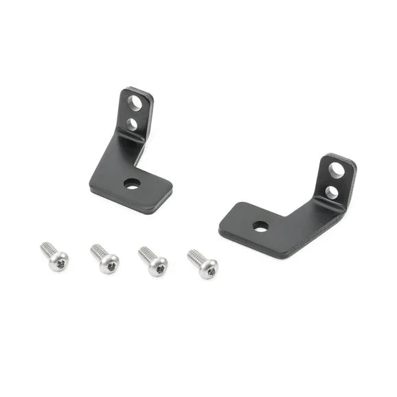 Load image into Gallery viewer, Hi-Lift HM-LBRK Hood Mount Light Brackets for 07-20 Jeep Wrangler JL, JK &amp; Gladiator JT
