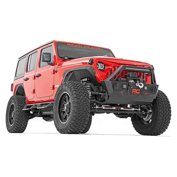 Load image into Gallery viewer, Rough Country 10496 Angry Eyes Replacement Grille for 18-23 Jeep Wrangler JL &amp; 20-23 Gladiator JT
