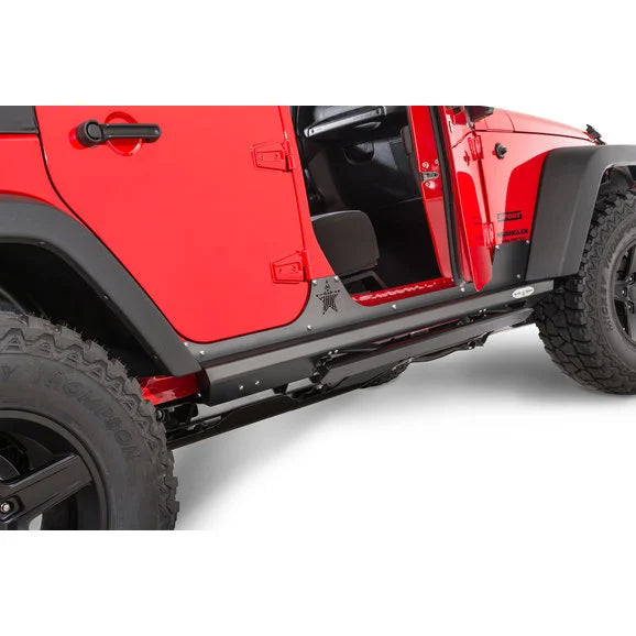 Load image into Gallery viewer, Rock Slide Engineering BD-SS-300-JK4 Gen III Step Sliders for 07-18 Jeep Wrangler JK Unlimited 4-Door
