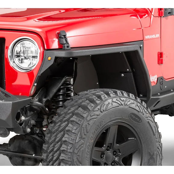 Load image into Gallery viewer, JCR Offroad Crusader Front Fender Flares for 97-06 Jeep Wrangler &amp; Wrangler Unlimited TJ
