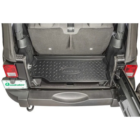 Quadratec Ultimate All Weather Floor Liner Triple Combo with Behind the Seat Cargo Liner for 07-18 Jeep Wrangler JK 2 Door