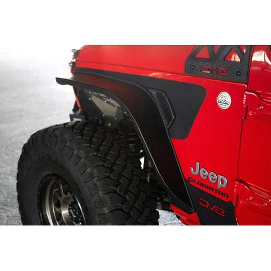 DV8 Offroad FDGL-07 Slim Fender Flares for 20-24 Jeep Gladiator JT