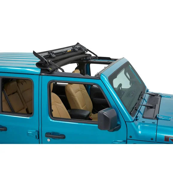 Load image into Gallery viewer, Mopar 82216370AA Sunrider for Hardtop in Black Twill for 18-24 Jeep Wrangler JL &amp; Gladiator JT
