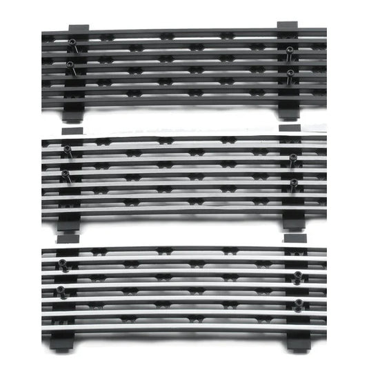 DV8 Offroad Billet Aluminum Grille Inserts for 07-18 Jeep Wrangler JK