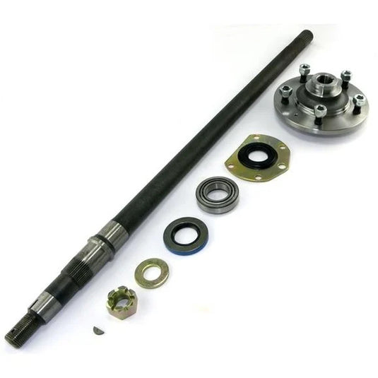 OMIX 16530.35 Drivers Side Axle Shaft Kit for 76-79 Jeep CJ-7 with AMC Model 20 Quadra-Trac Rear Axle