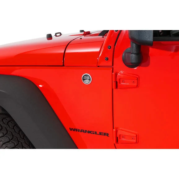 Load image into Gallery viewer, Mopar 55157317AB &quot;Trail Rated 4x4&quot; Badge for 05-14 Jeep Vehicles
