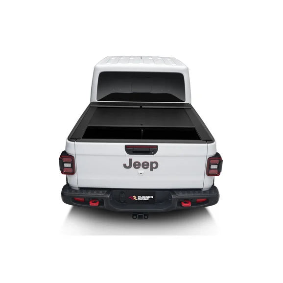 Load image into Gallery viewer, Rugged Ridge Armis Retractable Bed Cover for 20-24 Jeep Gladiator JT
