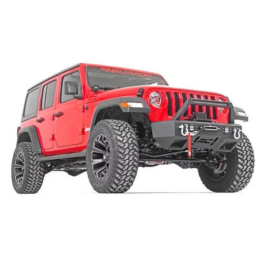 Rough Country 78130 3.5in Suspension Lift Kit with Control Arm Drop or 18-23 Jeep Wrangler JL Unlimited Diesel