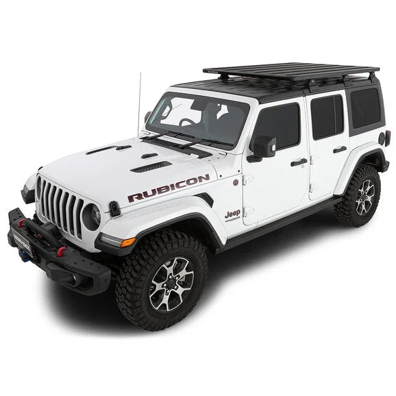 Load image into Gallery viewer, Rhino-Rack JC-00456 72&quot; x 56&quot; Pioneer Platform with Backbone System &amp; Quick Mount Legs for 18-23 Jeep Wrangler JL Unlimited with Hardtop
