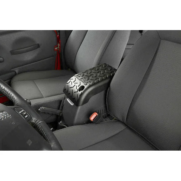 Load image into Gallery viewer, Rugged Ridge 13104.60 All-Terrain Center Console Cover in Black for 02-06 Jeep Wrangler TJ
