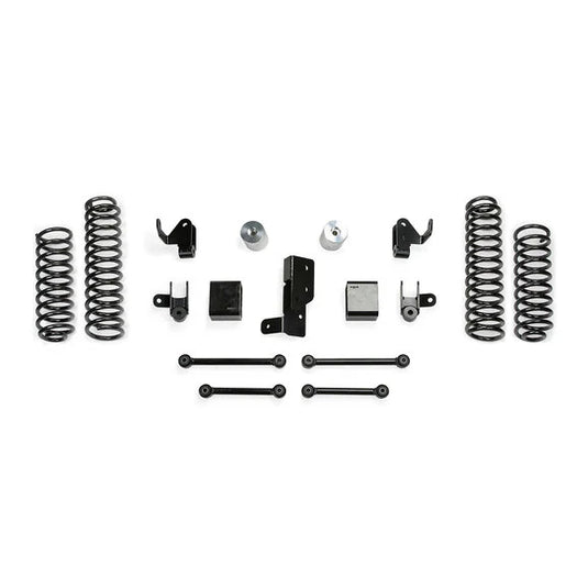 Fabtech 3" Sport Lift Kit with Shock Extensions for 18-23 Jeep Wrangler JL Unlimited