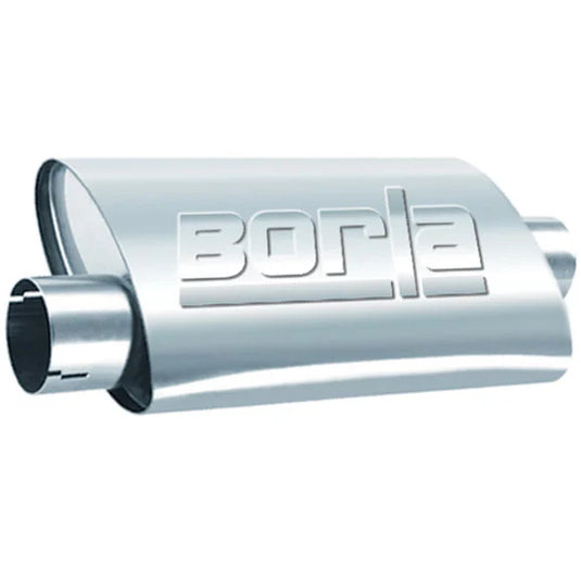 Borla 40344 Turbo Muffler for 87-90Jeep Wrangler YJ