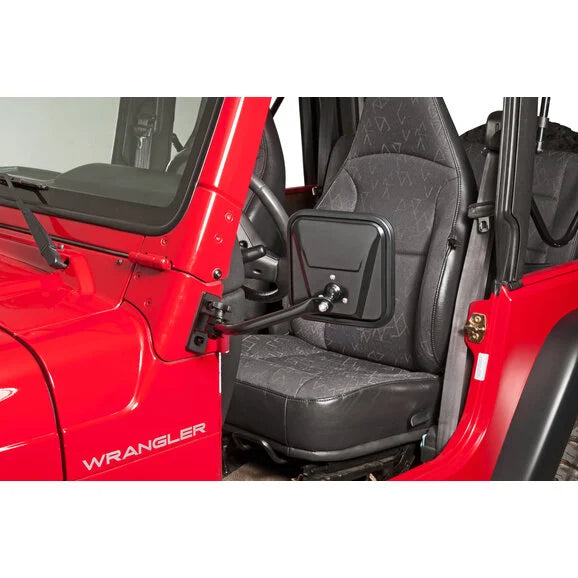 Load image into Gallery viewer, TACTIK Quick Release Side Mirrors for 97-18 Jeep Wrangler TJ &amp; JK
