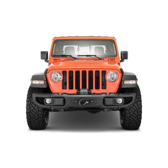 Carnivore Winch Mount Plate for 18-24 Jeep Wrangler JL & Gladiator JT with Factory Steel Bumper